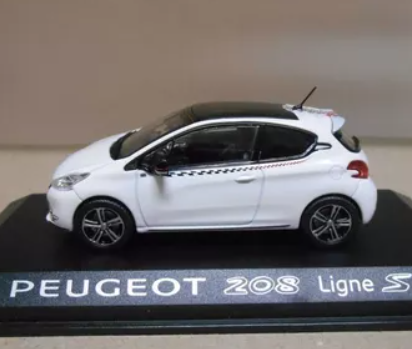 Peugeot 208 Ligne S 1:43