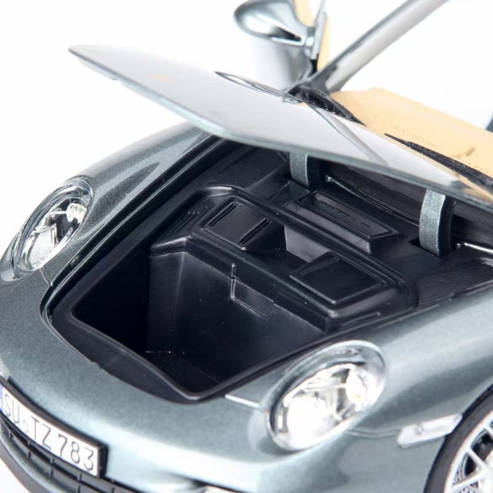 Porsche 911 2010 Norev 1:18 Cinza