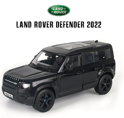 Lançamento 2022! Land Rover Defender 1:24 20cm