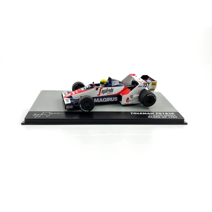 F1 Ayrton Senna McLaren 1:43 + Caixa Acrílico