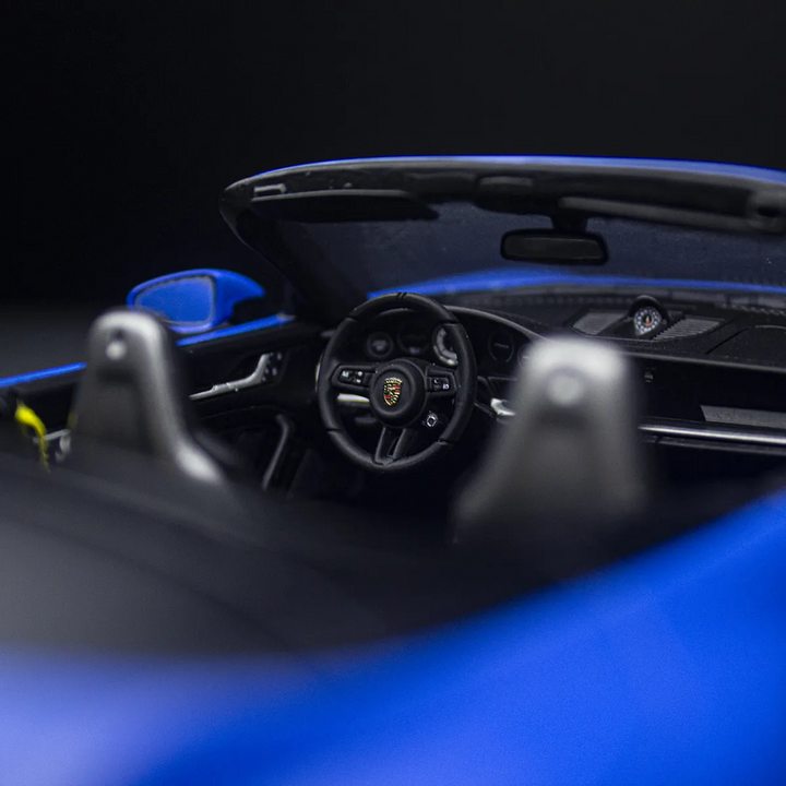 Porsche 911 Turbo S Cabriolet 992 Gt Spirit 1:18 Pts Voodo Blue