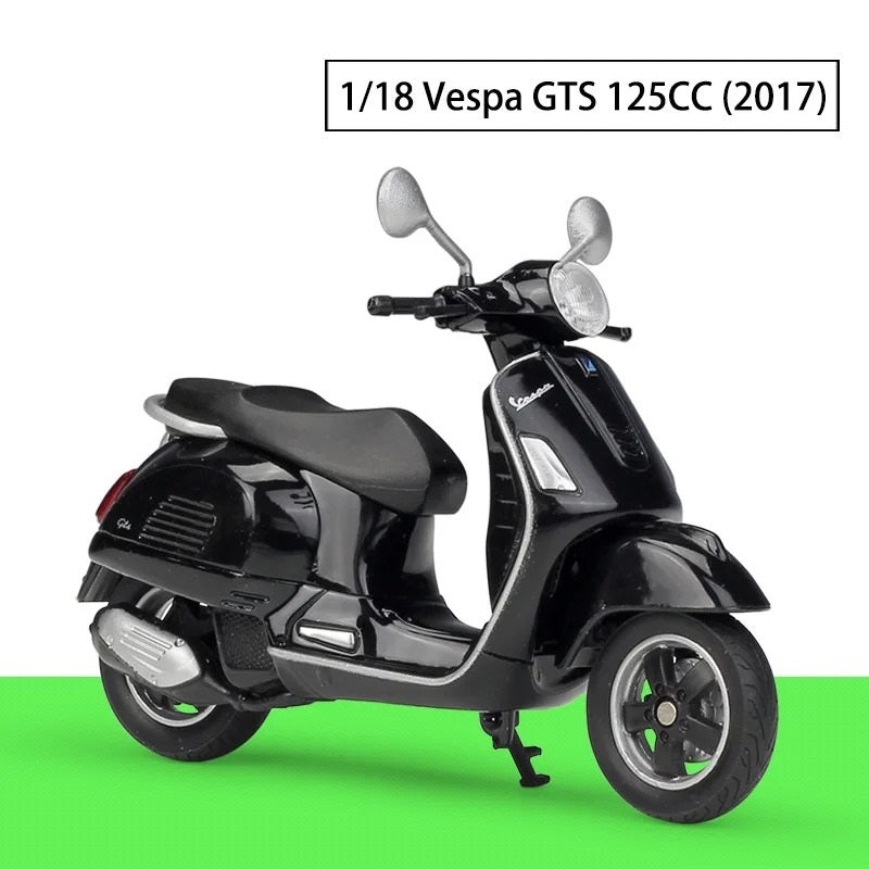 Moto Vespa 1:18