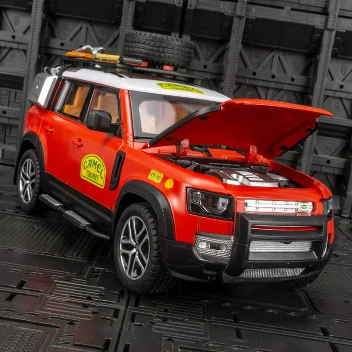 Land Rover Defender Camel Trophy 1:24 22cm