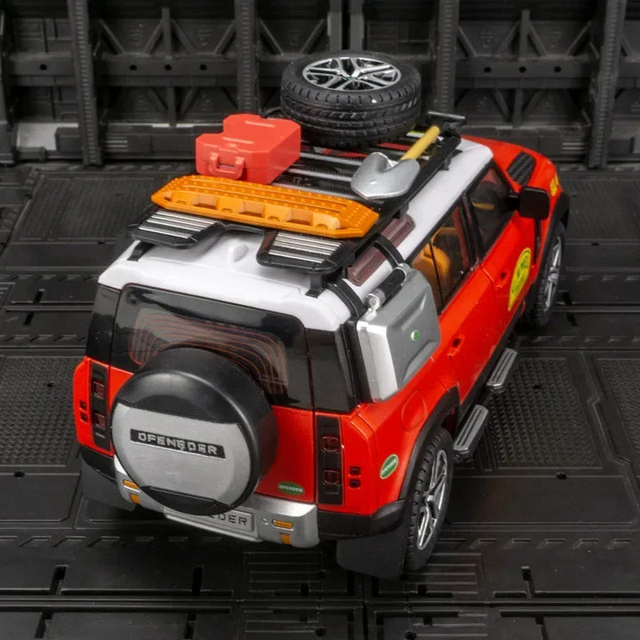 Land Rover Defender Camel Trophy 1:24 22cm