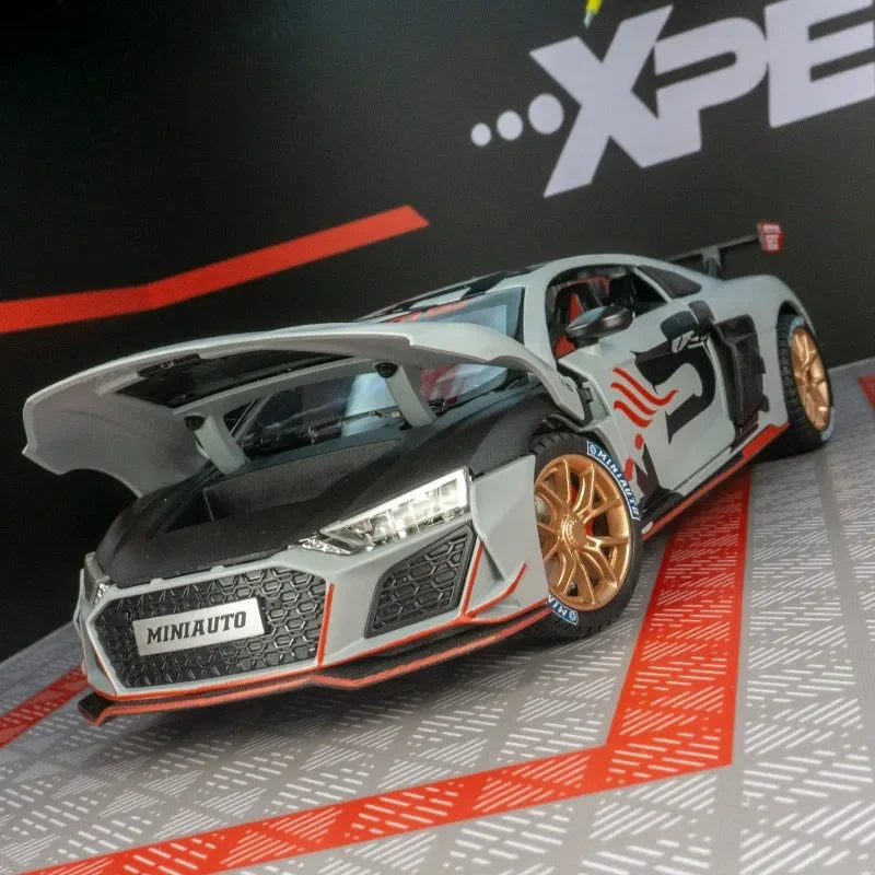 Audi R8 Homem de Ferro 1:24 20cm