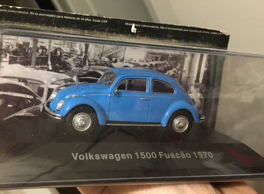 Volkswagen 1500 Fusca Fuscão (1970) 1:43