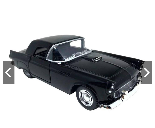 Miniatura Ford Thunderbird 1955 escala 1:36