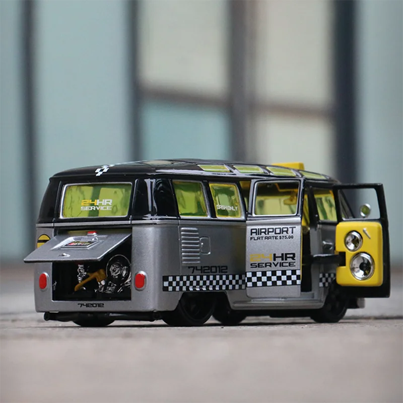 Kombi Personalizada Táxi 1:24