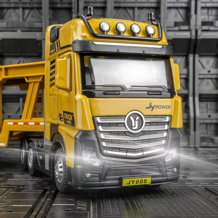 Conjunto Caminhão Transportador de Máquinas 35cm