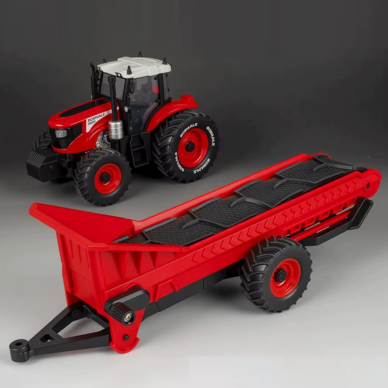 Conjunto Trator Transportador 1:24 43cm