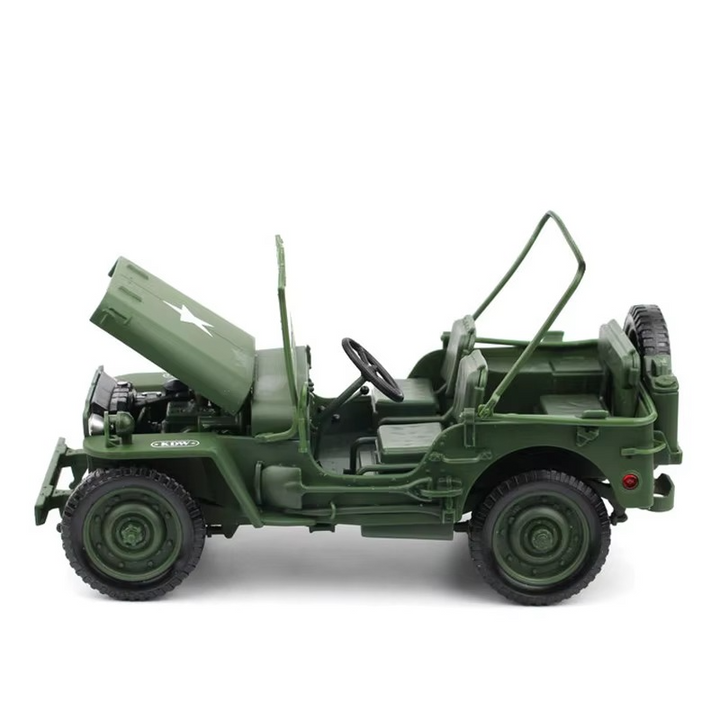 Jeep Willys Militar 1:18 19cm