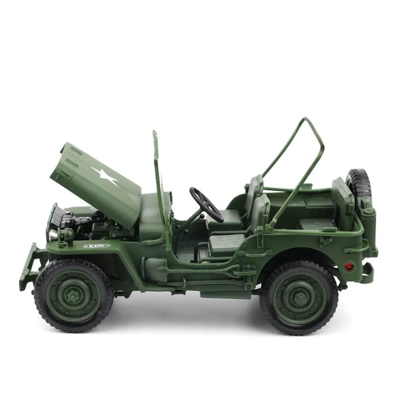 Jeep Willys Militar 1:18 19cm
