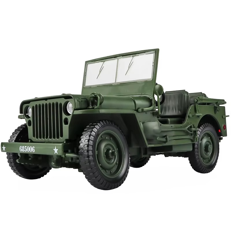 Jeep Willys Militar 1:18 19cm