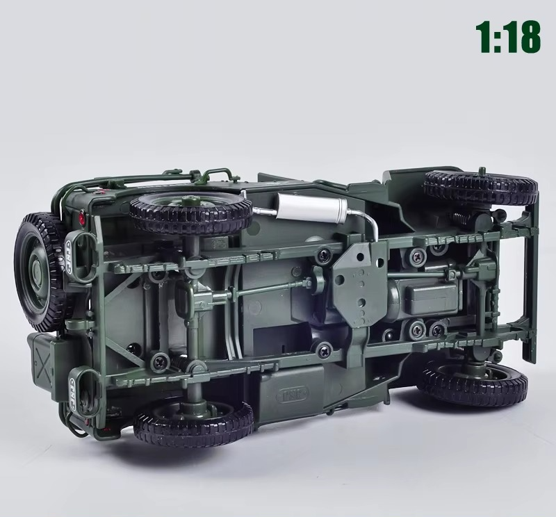 Jeep Willys Militar 1:18 19cm