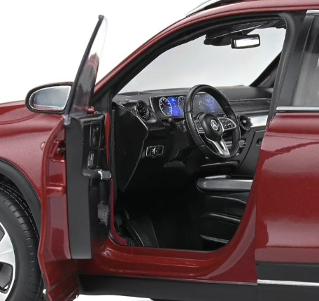 Miniatura Mercedes Benz Glb 200 2020 Vermelho 1:18