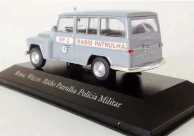 Rural Willys - Rádio Patrulha Polícia Militar 1:43