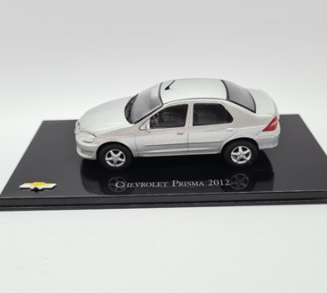 Chevrolet Prisma Prata Metal 1:43