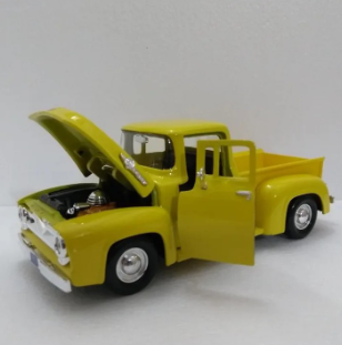 Miniatura Pickup Ford F-100 55/56 1:24