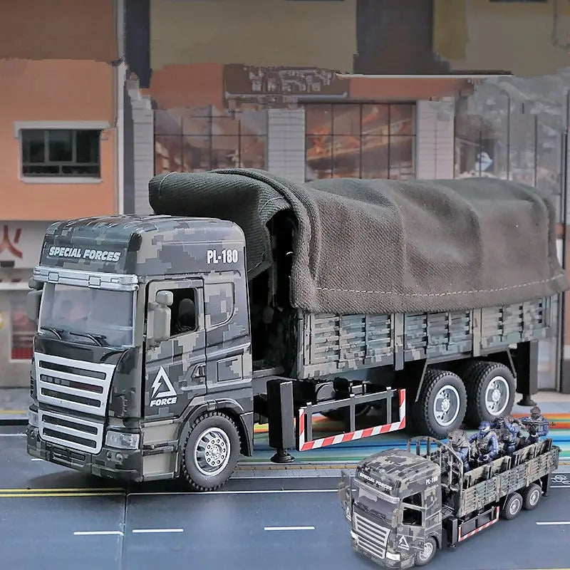 Caminhão Militar 1:32 22cm