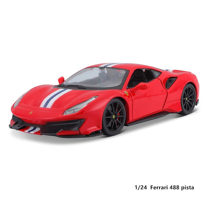 Ferrari 488 Pista Vermelho 1:24