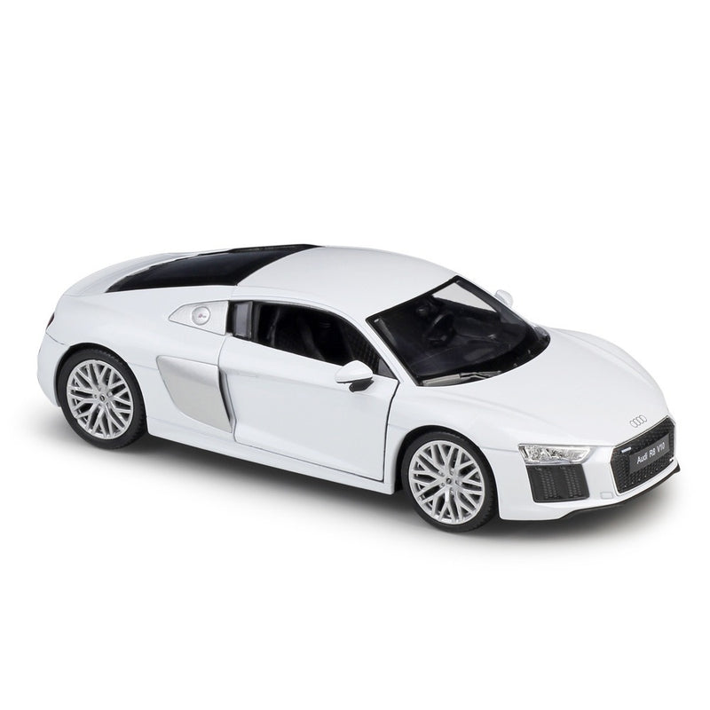 Audi R8 Branco 1:24 17cm