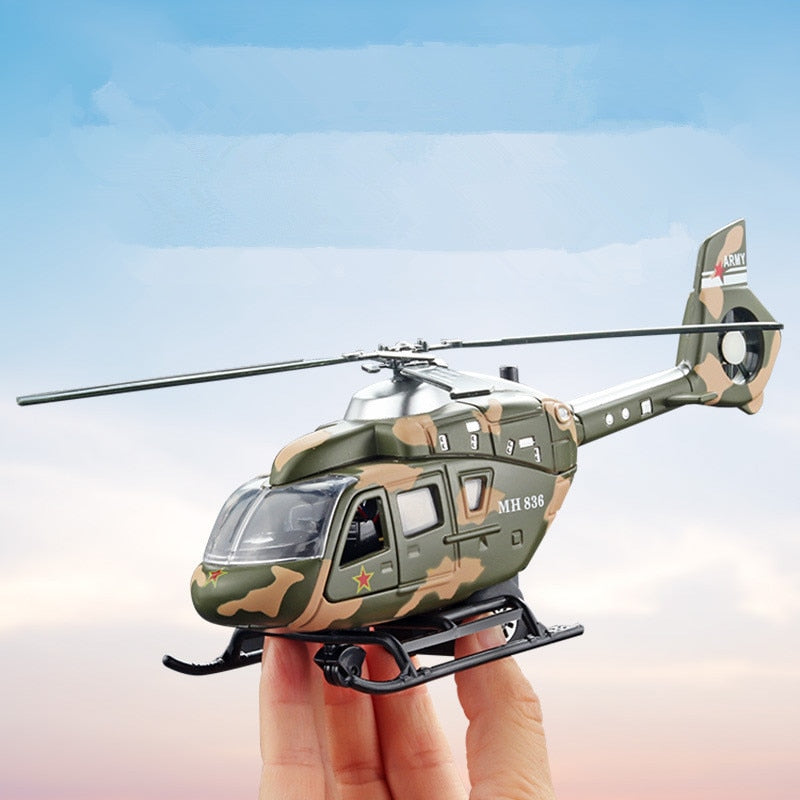 Avião Helicóptero 1:72 21cm