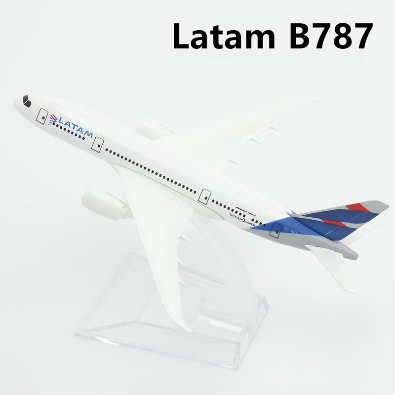 Avião TAM, GOL, CHILE, COLUMBIA, LATAM 777 15cm