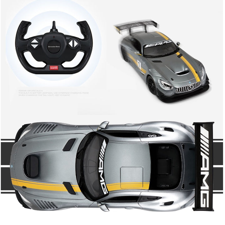 Mercedes Benz AMG GT3 1:14 34cm + Controle Remoto