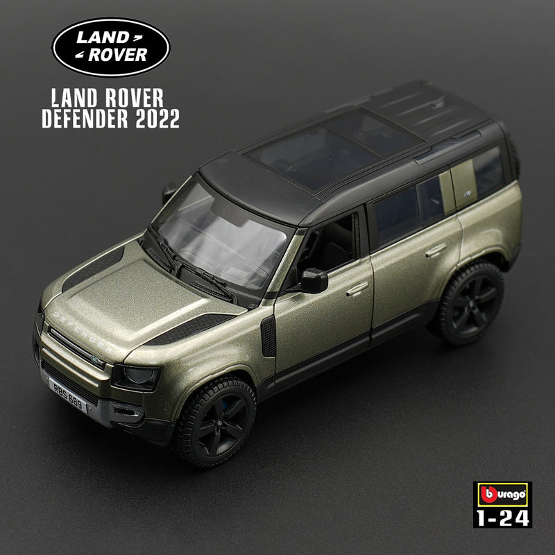 Lançamento 2022! Land Rover Defender 1:24 20cm