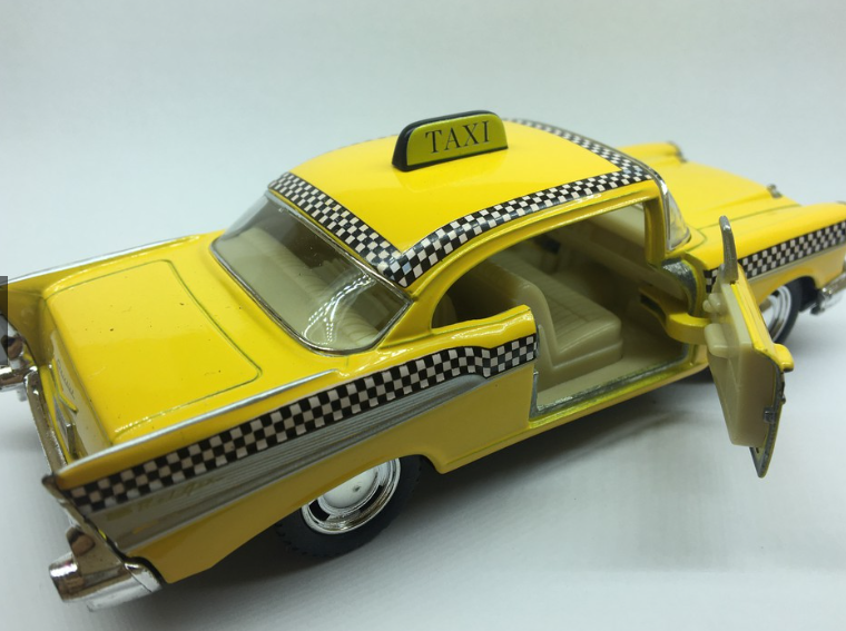 Taxi Chevrolet Bel air 1957 1:38