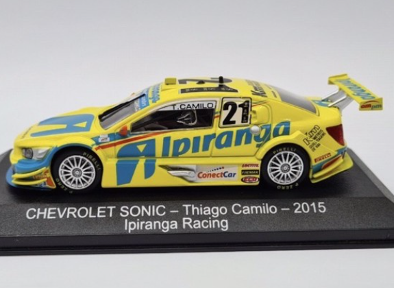 Stock Car Soníc 2015 Thiago Camilo Ipiranga 1:43 12cm