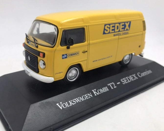 Volkswagen Kombi T2 Sedex Correios 1:43