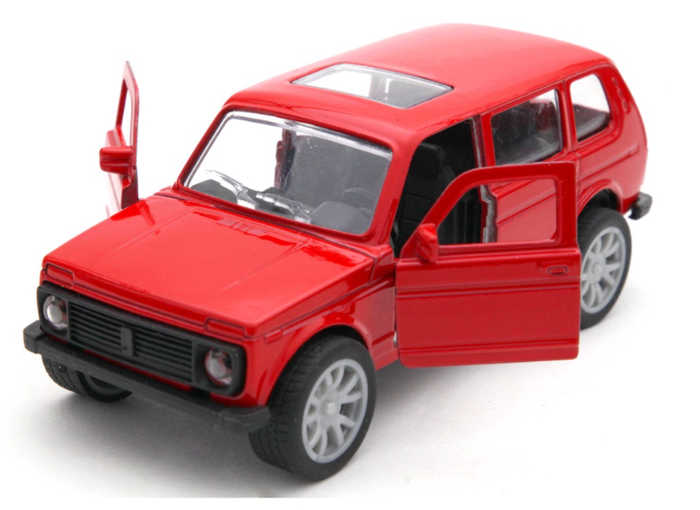 Jeep Lada Niva Russo Vermelho 1:32