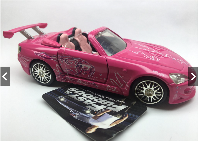 Velozes e Furiosos honda s2000 2001 1:32