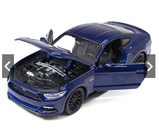Ford Mustang GT 1:24 17cm