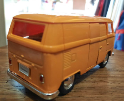 Volkswagen Kombi Bus T1 Amarela 13cm