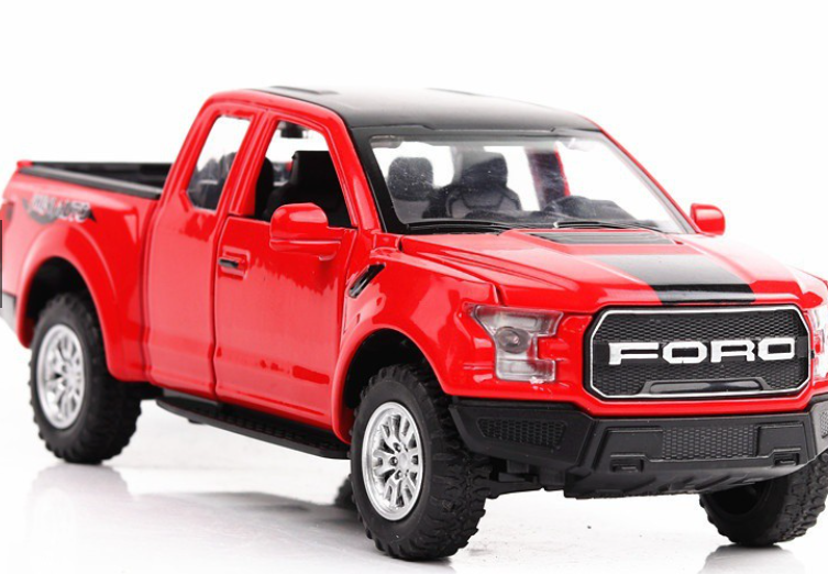 Ford Raptor Pick Up 1:32 - Vermelho