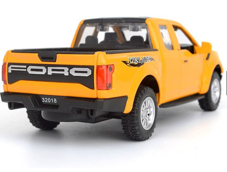 Ford Raptor Pick Up 1:32 - Amarelo