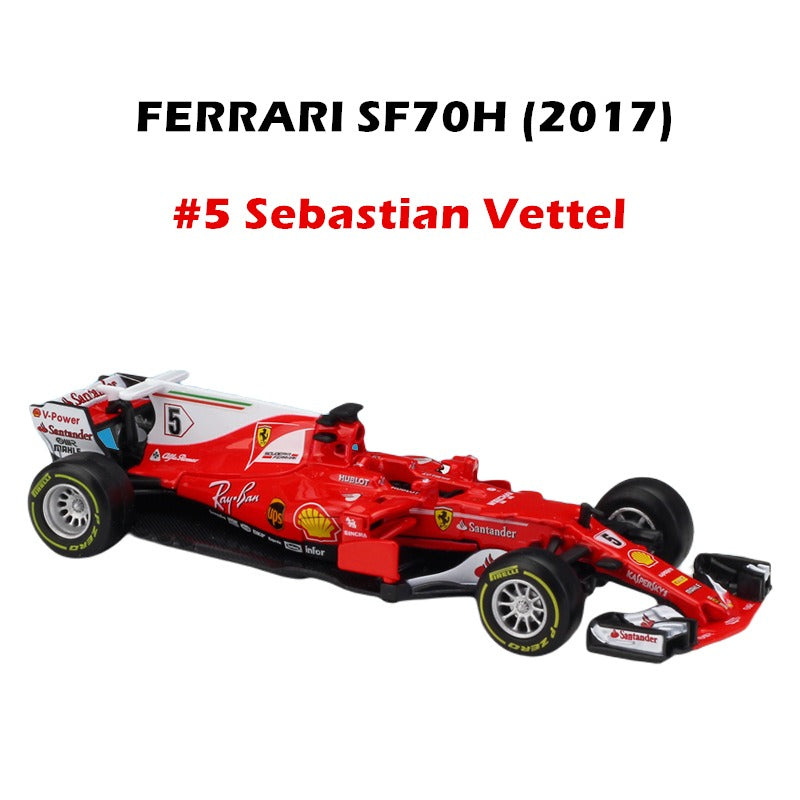 F1 Ferrari Vettel SF70H 2017 12cm