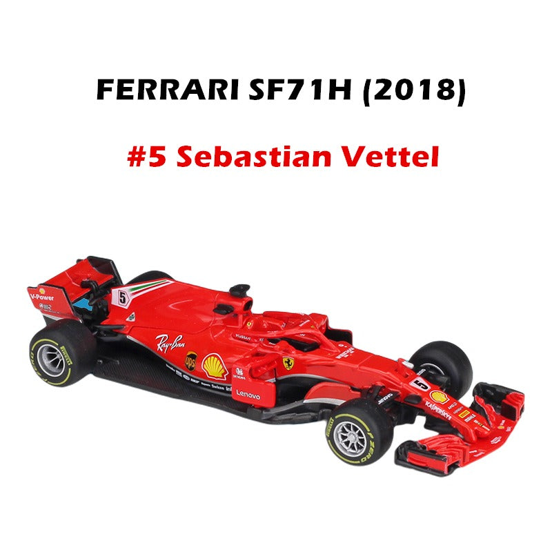 F1 Ferrari Vettel SF71H 2018 12cm