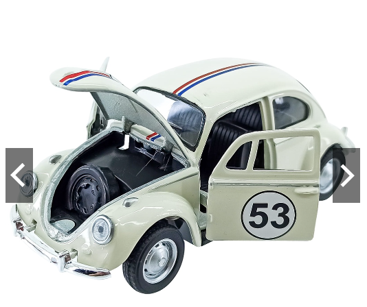 Fusca 53 - Herbie 1:32 12cm