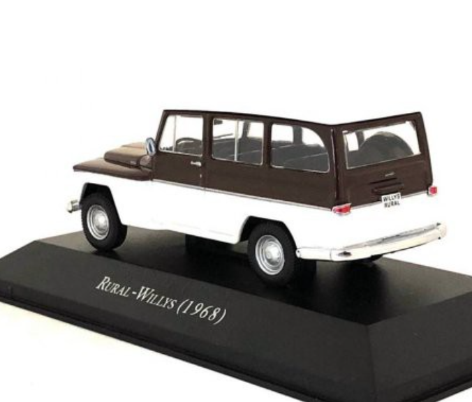 Miniatura Rural Willys (1968) 1:43